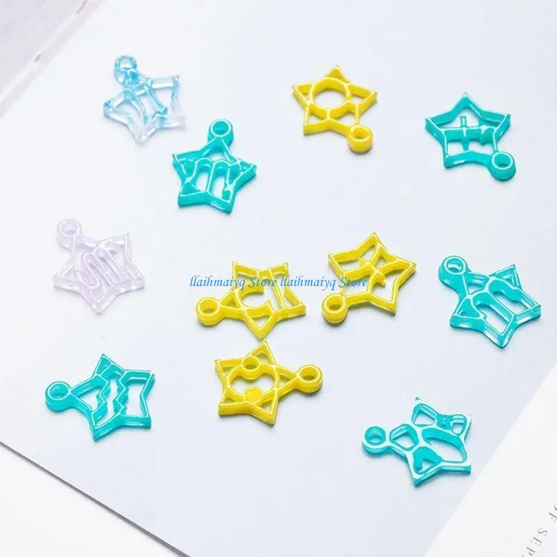 

573B Handmade Hanging Ornaments Decorations Resin Casting Mold UV Crystal 12 Constellations Pendant Casting Silicone Mould