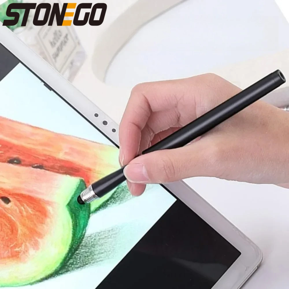 Universeller 2-in-1 Stylus-Stift für Mobiltelefone und Tablets, Zeichnen auf Kapazitiven Touchscreens, Kompatibles Zubehör