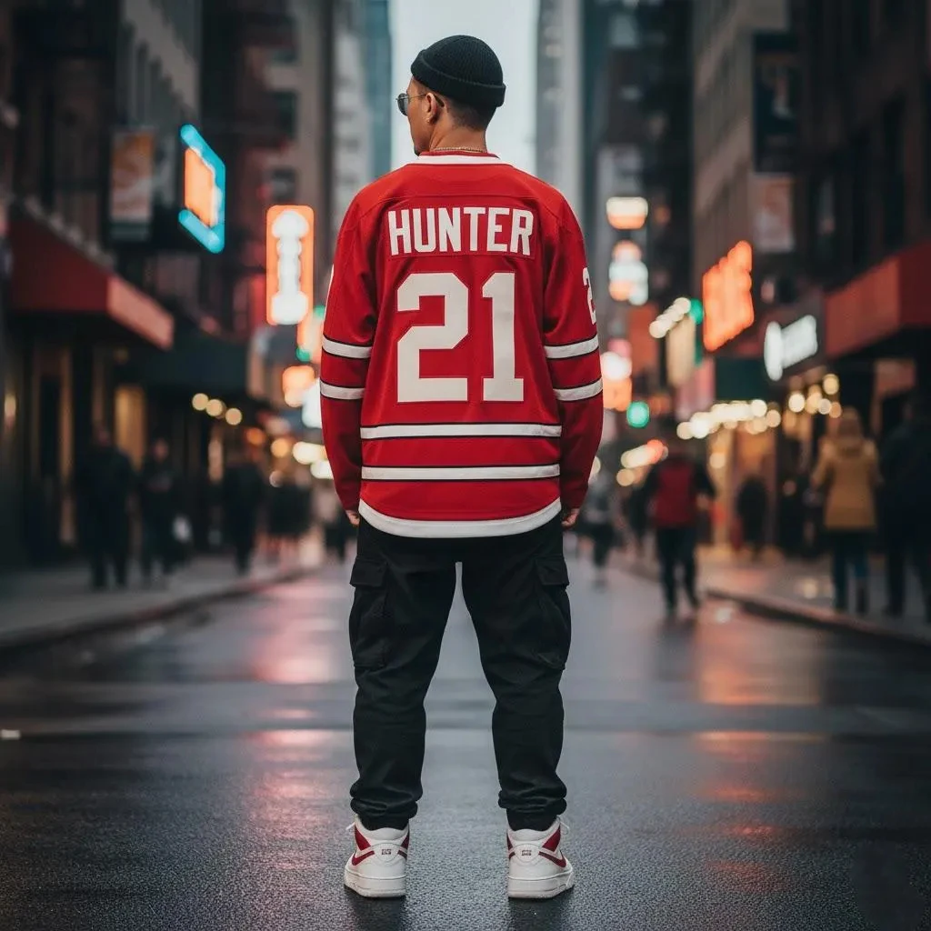 2026 Support Custom Heated Rivalry Hockey Jersey Long Sleeves Tee Men's Women's Rozanov HOLLANDER T-shirt Unisex Tops Pullovers