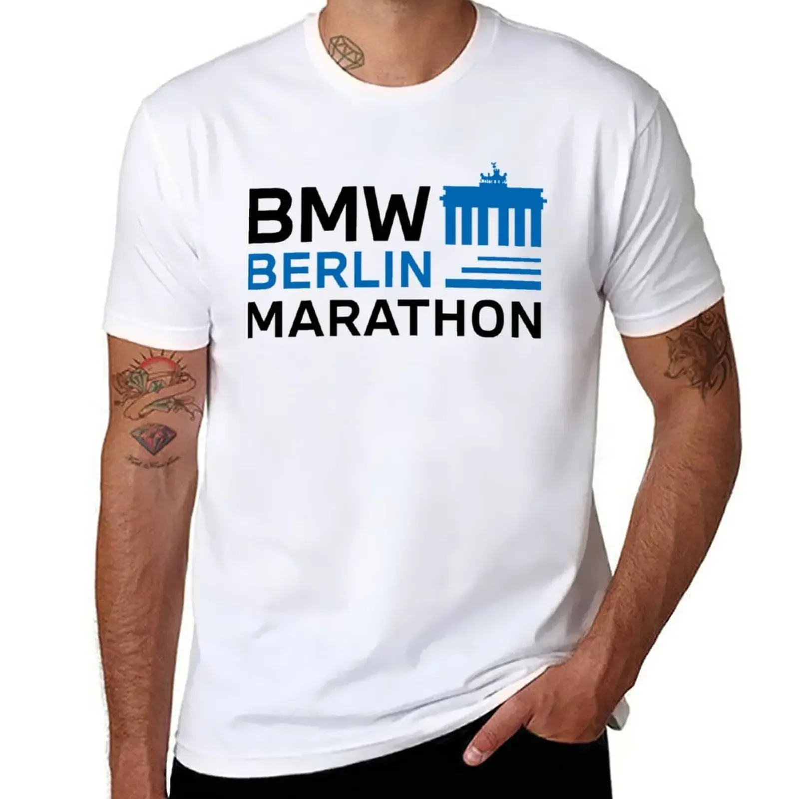 BERLIN MARATHON TShirt tops vintage clothes slim fit tshirts for men tshirts for mens designer clothing new in tops & tees 2024