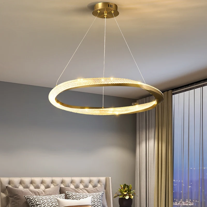 Lampadario di cristallo moderno per la decorazione della casa, lampada a sospensione per scale, lampade a sospensione per soggiorno, illuminazione per interni Byjoemade H2 Store