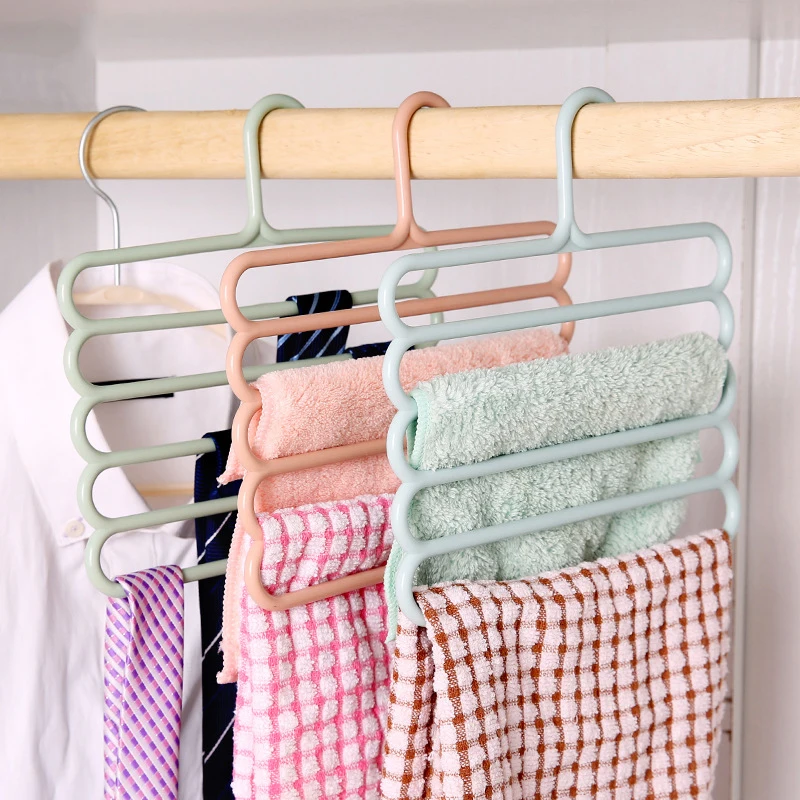 ขนาดใหญ่ความจุผม Claw Organizer ผม Turban Organizer Rack ติดผนังเสื้อผ้า Rack Space Multifunctional Organizer