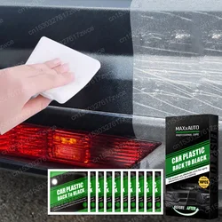 Auto Plastic Restaurateur Terug Naar Zwart Gloss Auto Reinigingsproducten Plastic Leer Herstellen Auto Polish En Reparatie Coating Renovator