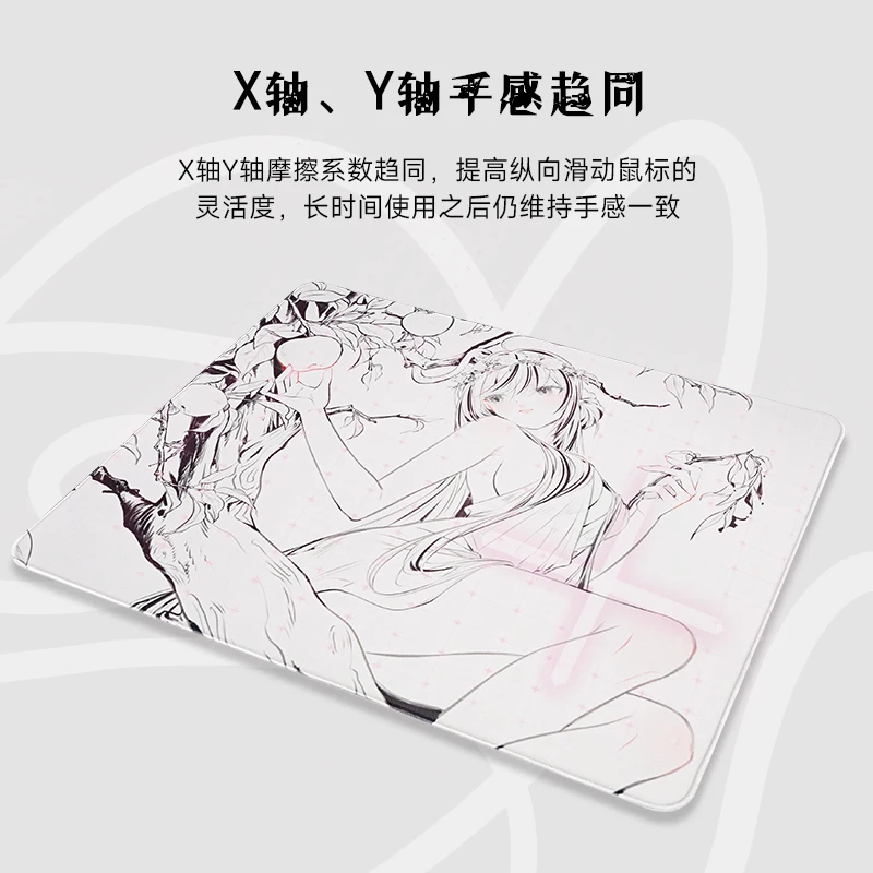 

Chunhua Mousepad Esports Gaming Mouse Pad FPS Desk Mat Gamer Customized Unsmooth Neural Smooth Desk Accessories Anti Slip Pad