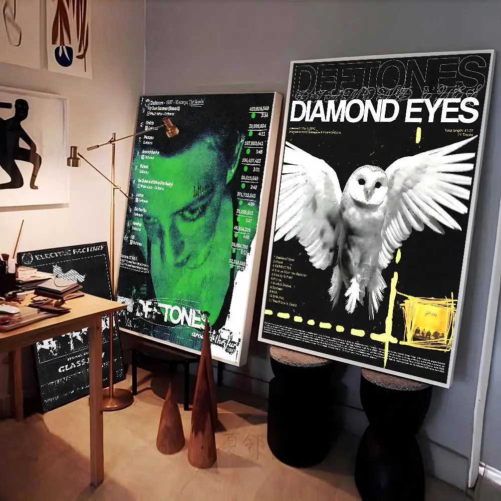 Band Metal D-Deftones Classic Movie Posters HD Quality Poster Wall Art Painting Study Nordic Home Decor