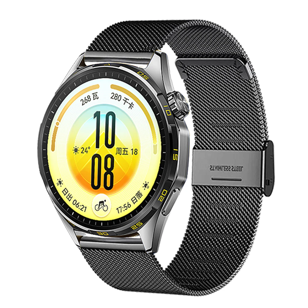 20mm 22mm Stainless Steel Metal Replace Strap For Huawei GT7 GT 7 6 5 Pro Wrist Bracelets For Huawei Watch 5 4 3 GT2 3 4 GT3 Pro