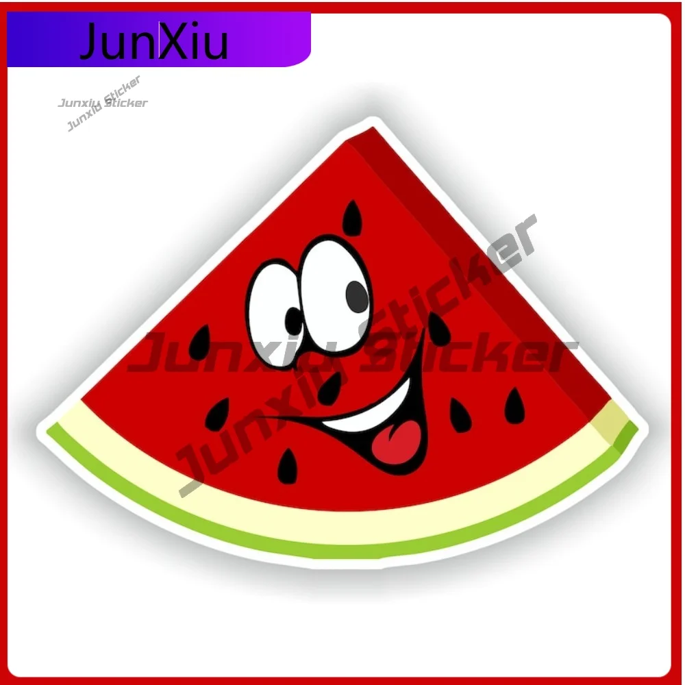 

Watermelon Fruit Vinyl Graphic Stickers Custom Printed Decals Decoration Funny Rv Suv90n06 Bumper Decals Cars Camping Refit Stic