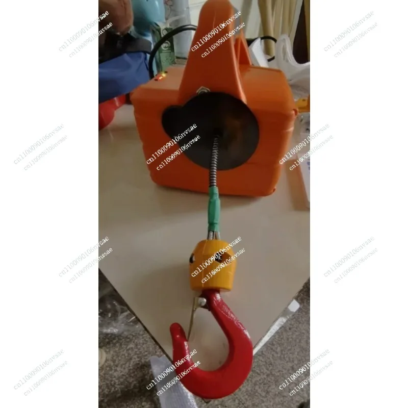 For home decoration, goods handling, production workshop, portable crane 100-500kg household small lifting micro electric hoist