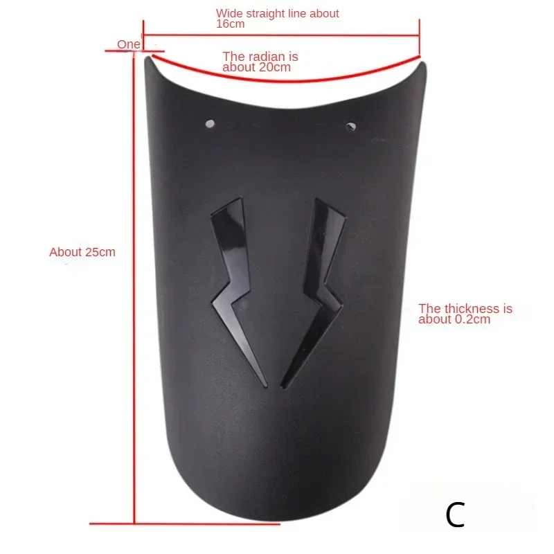 Motorcycle Lengthen Front Fender Rear AndFront Wheel Extension Fender Mudguard Splash Guard for Motorcycle Universal Accessories view 5