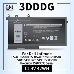 3DDDG Battery for Dell Latitude E5280 E5480 E5580 5280 5288 5290 5480 5488 5490 5491 5495 5580 5590 Precision 3520 3530 45N3J