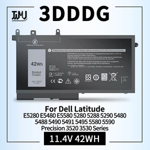 Dell Latitude E5280 E5480 E5580 5280 5288 5290 5480 5488 5490 5491 5495 5580 5590精度3520 3520 3530 45N3J 10ベストセールス緯度5490バッテリー-4