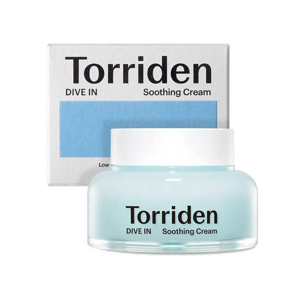 Torriden Beruhigende Creme Hyaluronsäure Gesichtscreme Tiefenhydratation Hautbarriere-Reparatur Feuchtigkeitsspendend Straffend Koreanische Hautpflege