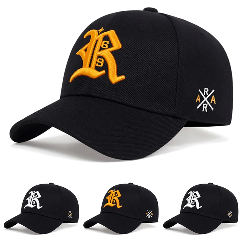 2026 Modische Neue Baseballkappe LR69 Bestickte Hip-Hop-Mütze Outdoor-Sonnenschutz Skateboard-Kappe Tägliche Pendler-Dekorationsmütze Unisex