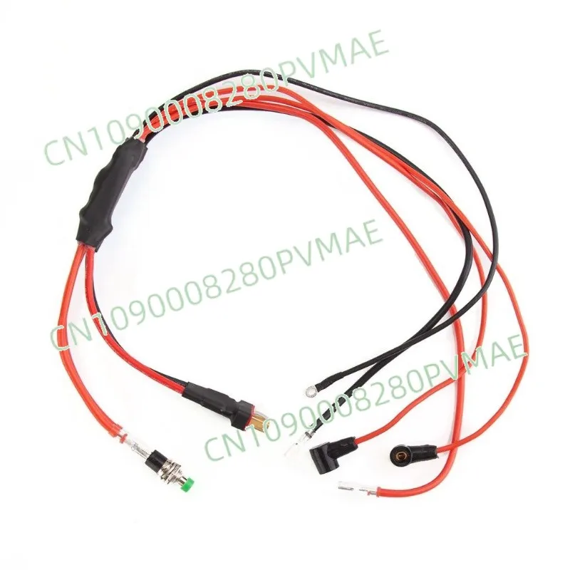 Suitable for twin-cylinder methanol engine with brush start ignition three-in-one module