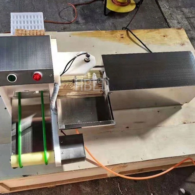 Stainless Steel Skewer Making Machine for BBQ - Beef Chicken Pork Bamboo Skewer Former Grill Accessory