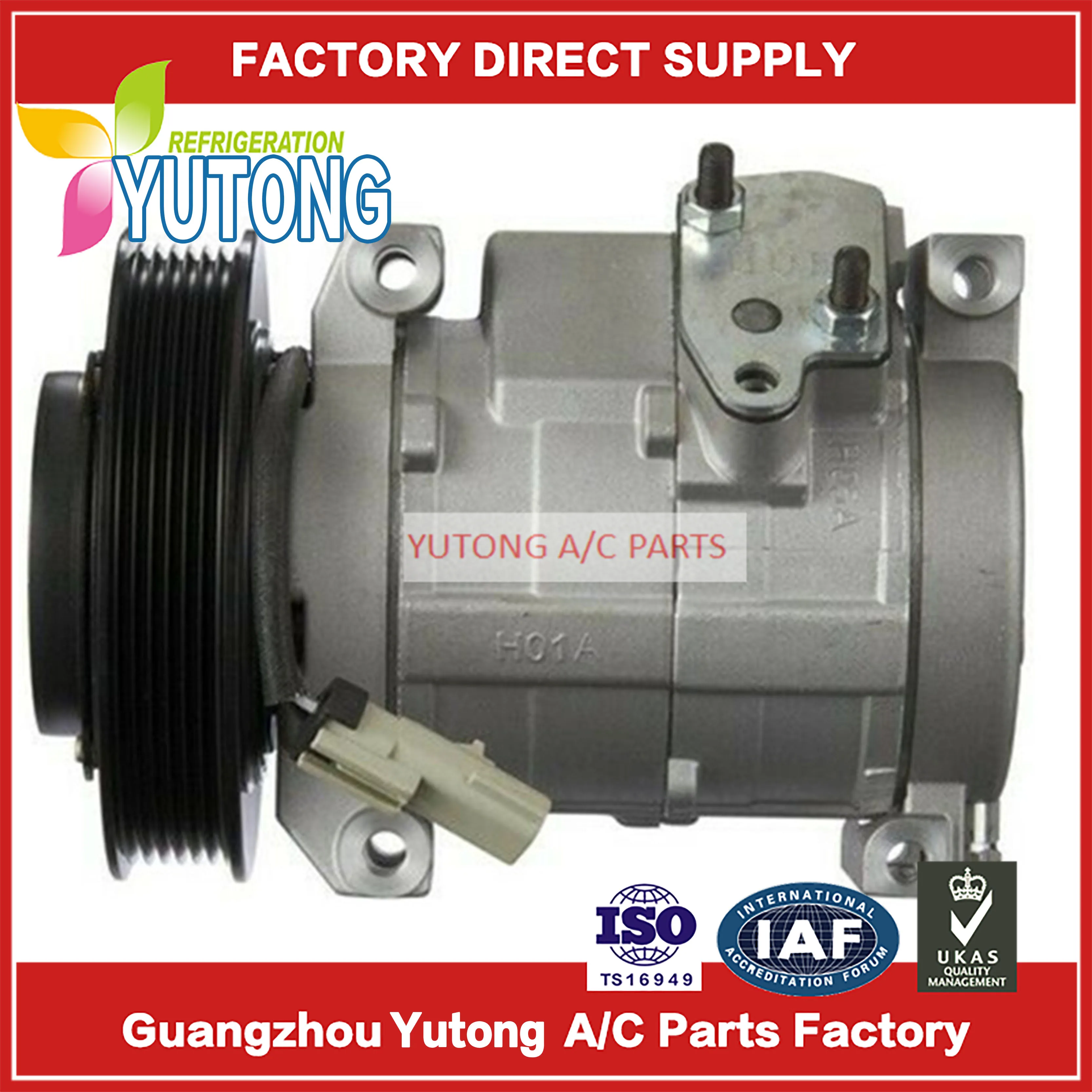 AC Compressor For  John Deere Excavator 447220-5315 447220-4972 447220-3443 447220-4971 447220-3445 447220-3444  4472203442