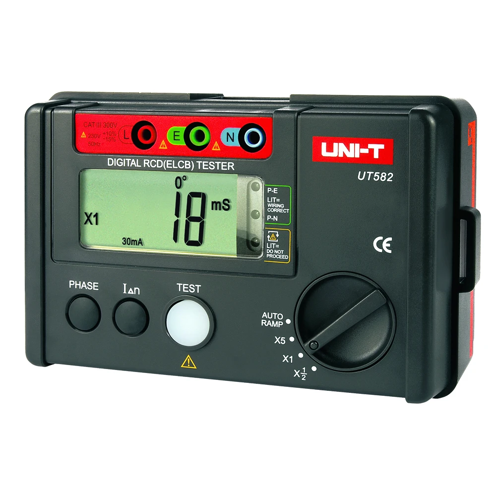 UT582 over-range double reinforced insulation AUTO RAMP function leakage protection switch tester