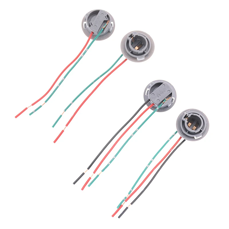 New 1PC Car Lamp Lights Bulb Socket 1156 1157 BA15S BAY15D Brake Light Adapter Bulbs Socket Car Socket