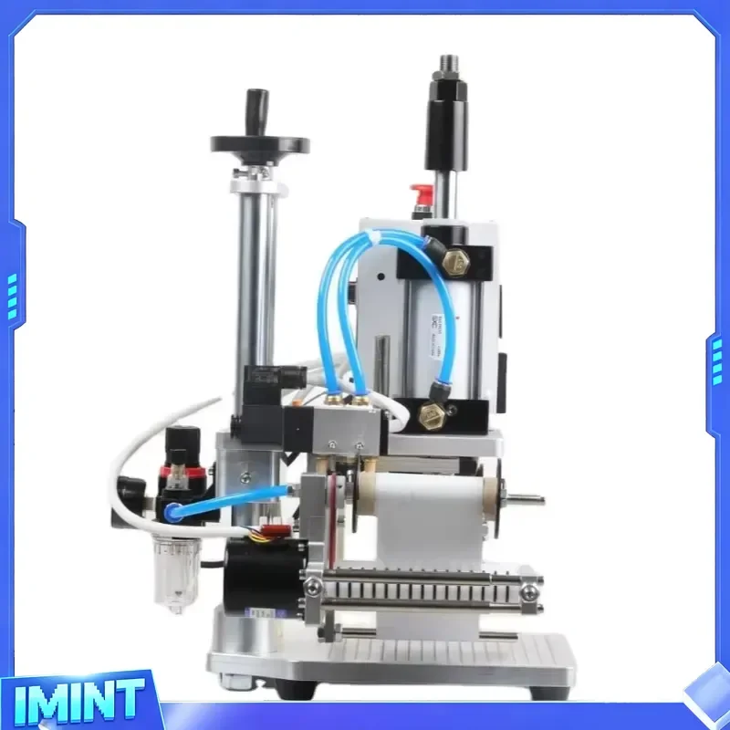 WT-QS100 Hot Foil Stamping Machine Commercial-grade Precise Embossing Equipment for Wood PVC Paper Custom logo Stamp