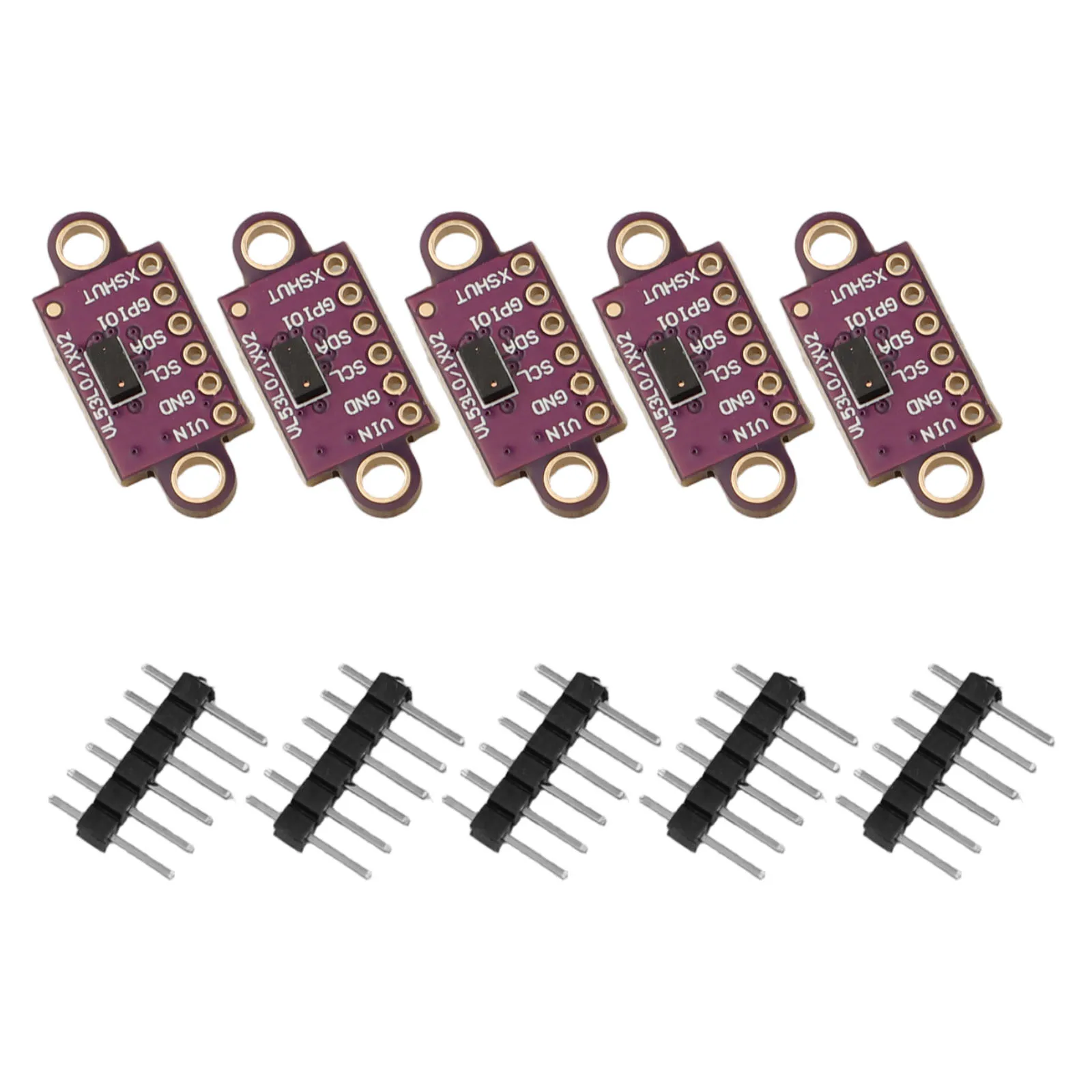 VL53L0X Time-of-Flight Lasers Distance Sensor With I2C Interface GY-530, VL53L0X, VL53L1X, V2 Lasers Distance Measurement Module