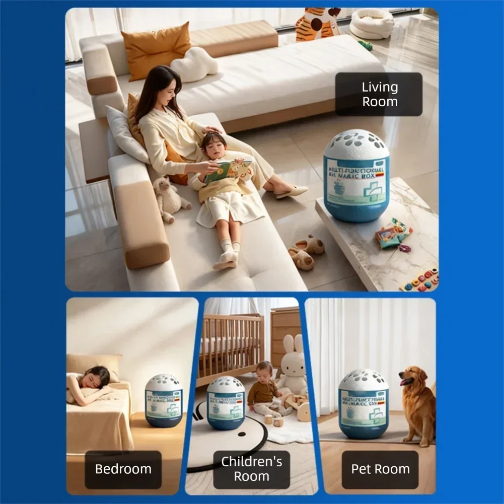 Air Magic Box Purifier - Multi Functional Dust Remover & Odor Eliminator, Strong Suction Air Cleaner for Long Lasting Freshness - view 3