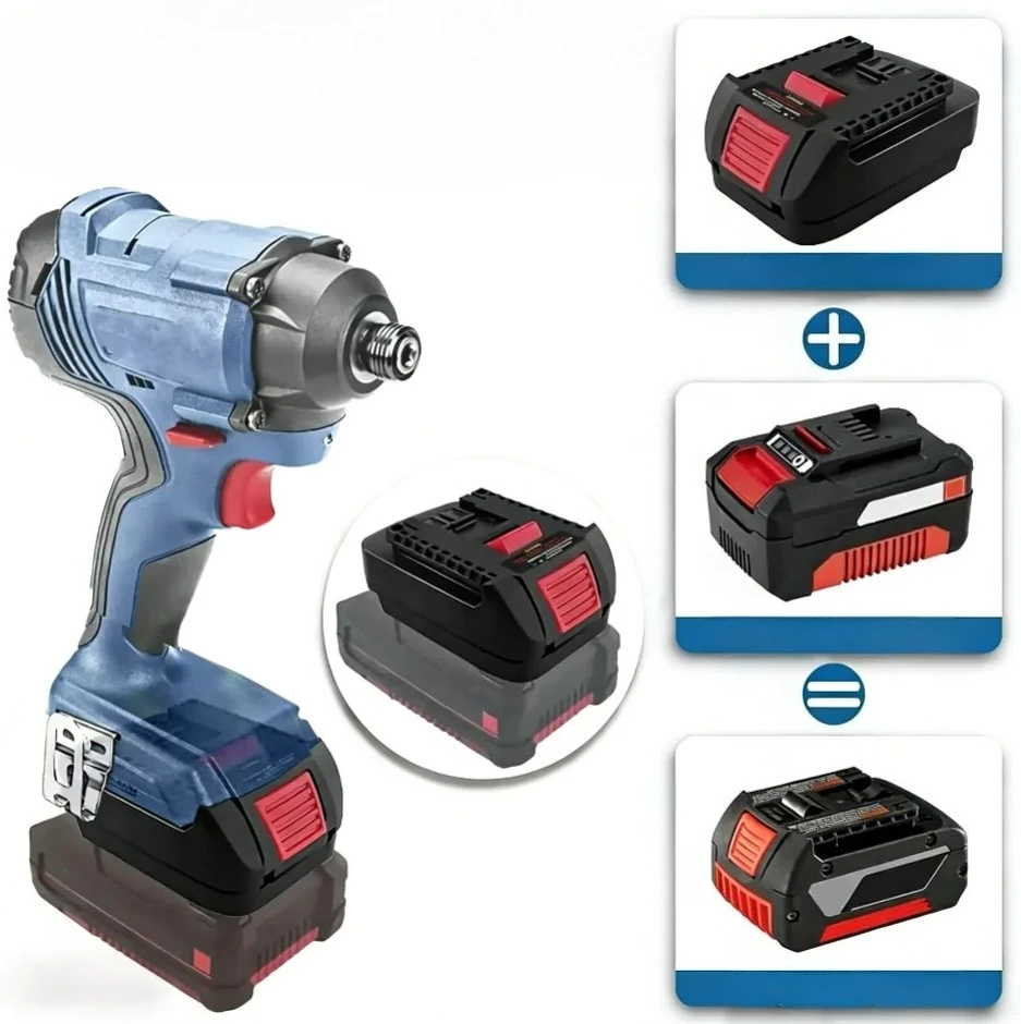 

EIN18BS Battery Adapter for Einhell 18V Li-ion Battery Converter to for Bosch 18V GBA Cordless Power Tools Drill