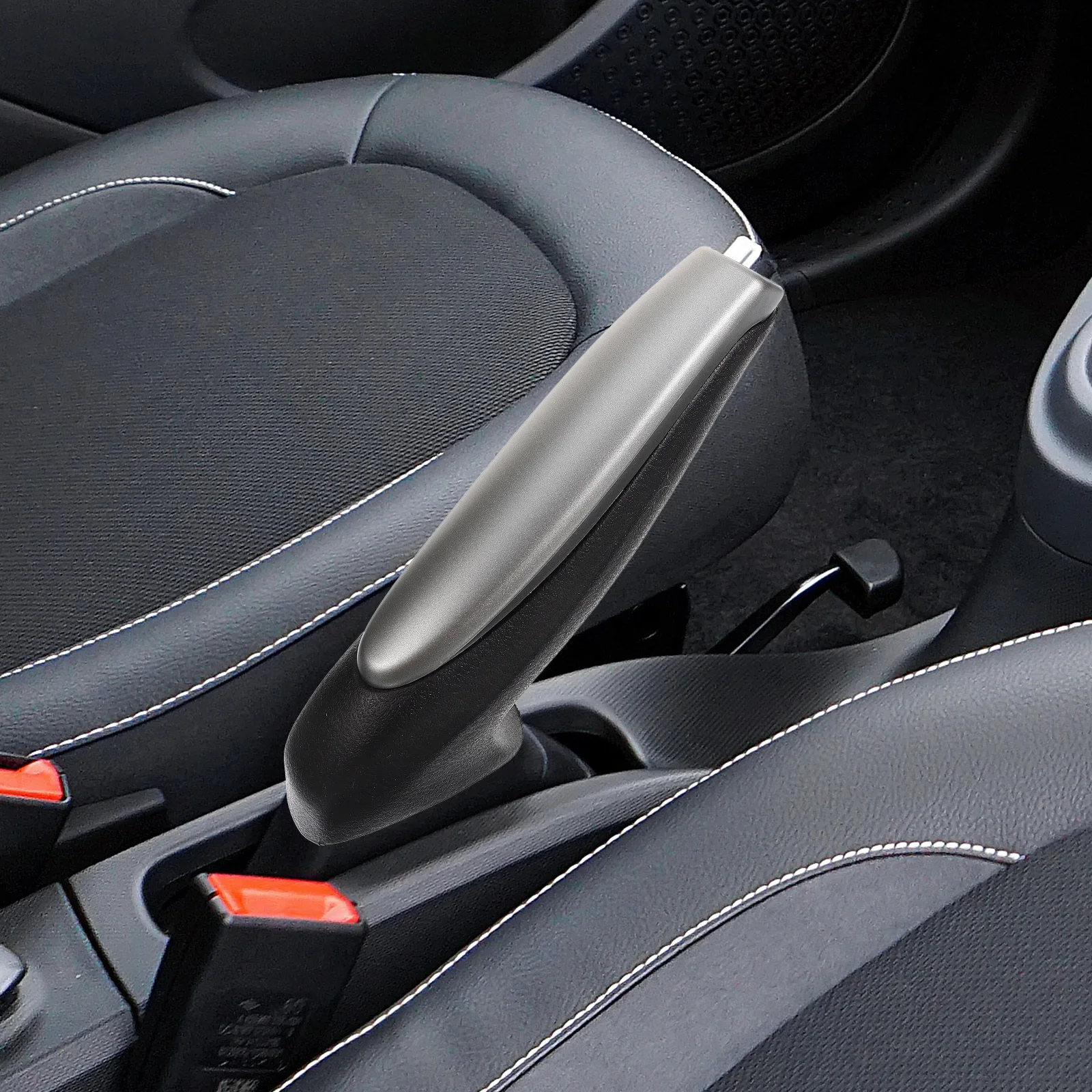 

Car Brake Handle Cover 2006-2011 Compatible Ball Style Brake Lever Protection Cover Anti-Slip PU Grip for Automotive Interior