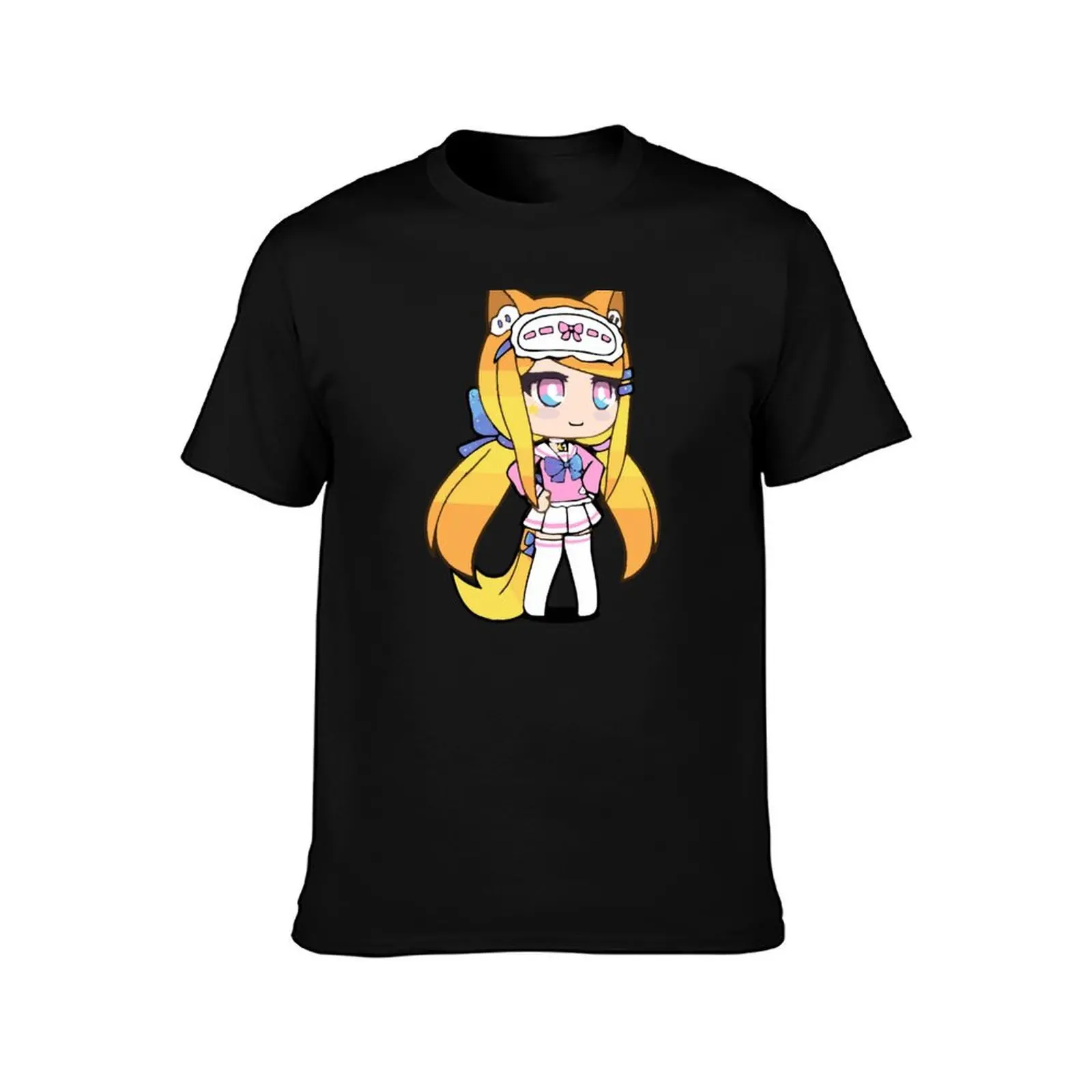 Gacha Life Senpaibuns T-Shirt oversized customizeds graphic tee shirt vintage graphic tee sweat shirts, men