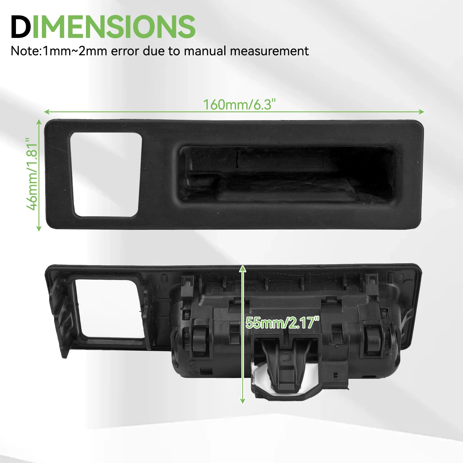 Hinten Stamm Deckel Heckklappe Stamm Hatch Lift Tor Griff Schalter Für BMW F30 F35 F34 F32 F36 F10 F18 F25 X3 51247368753 51247463162