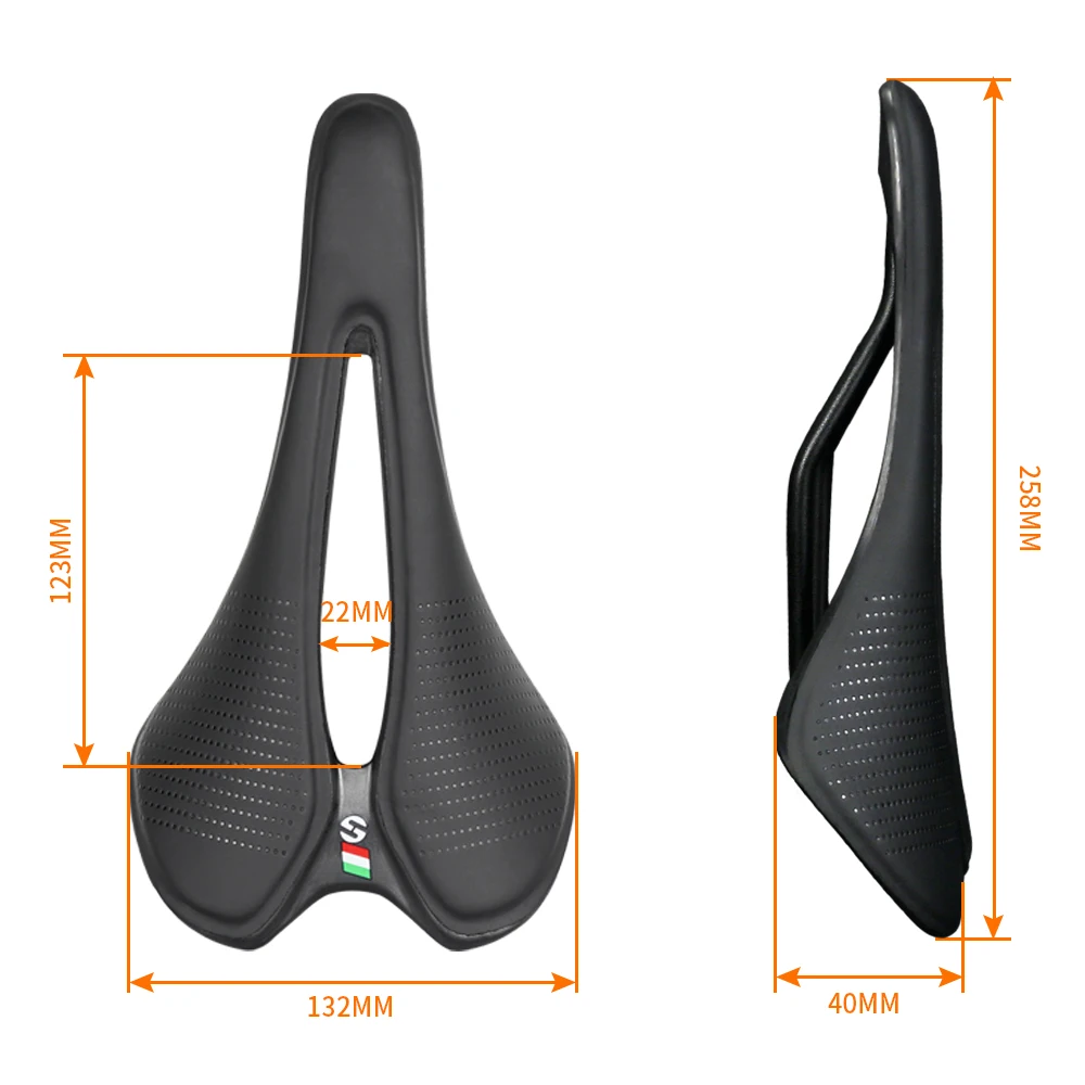 TOSEEK Ultralight Breathable Comfortable Seat Cushion Narrow and Small Saddle Recommended For Women Bike Saddle Parts Components