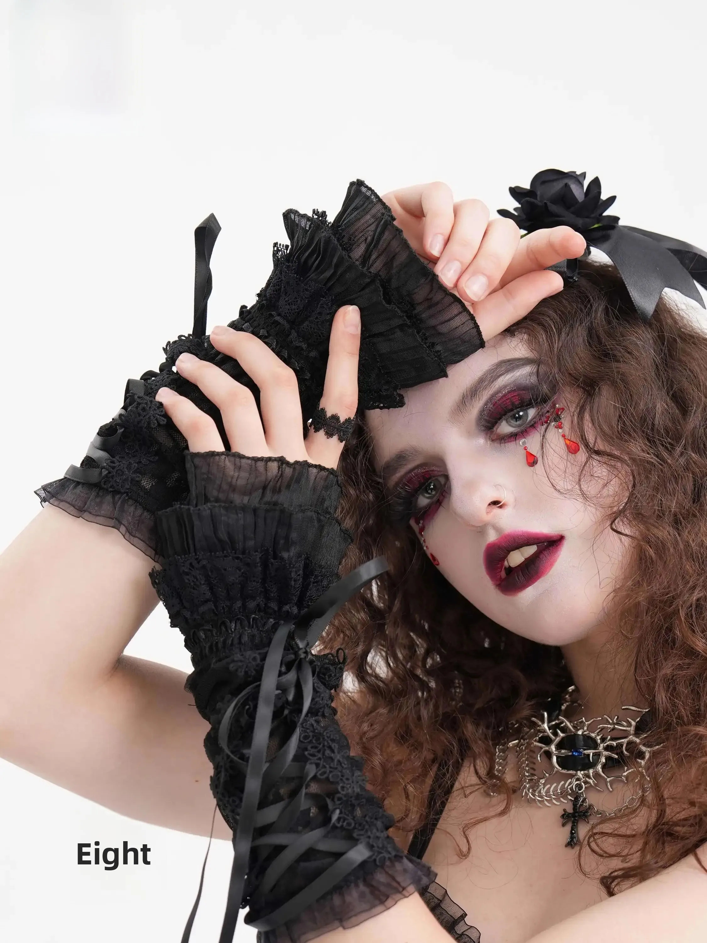 guantes-de-encaje-estilo-Opera-moda-gotica-guantes-magicos-de-nailon-coleccion-juvenil-de-verano-fabricante-chino