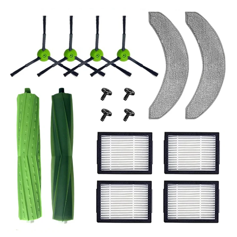 

1Set Replacement Parts Accessories Fit For Irobot Roomba Combo J7+ Vacuum Cleaner Roller Side Brushes Filters Mopping Pad