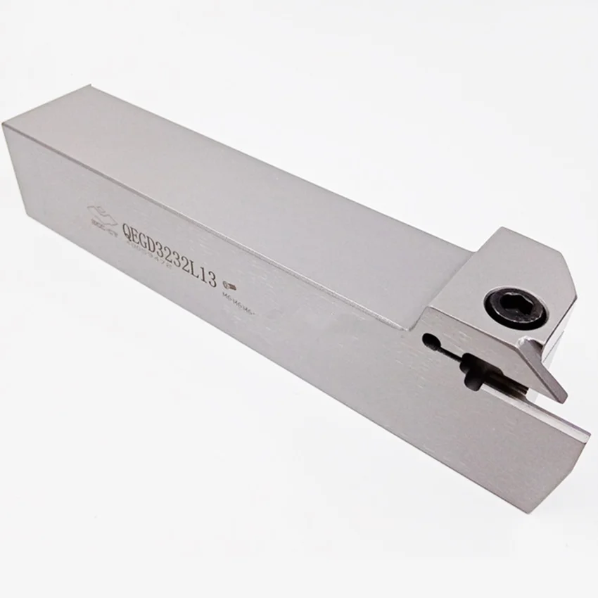 QEGD3232R13/QEGD3232L13/QEGD3232R22/QEGD3232L22 ZCC.CT herramientas de ranurado de corte herramienta de torneado externo para insertos de 4,00mm 1 unidad/caja