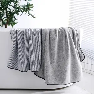 1PCS Thick Bath Towels for Body Microfiber Towel for Sports Shower Robe Gymnasium for Spa Beath Home 8 Main Bath Towel Sales - №7