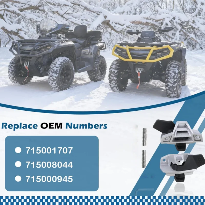 

1 pair Snowboard Ski Rack Fastener Kit Replace OE# 715001707 715008044