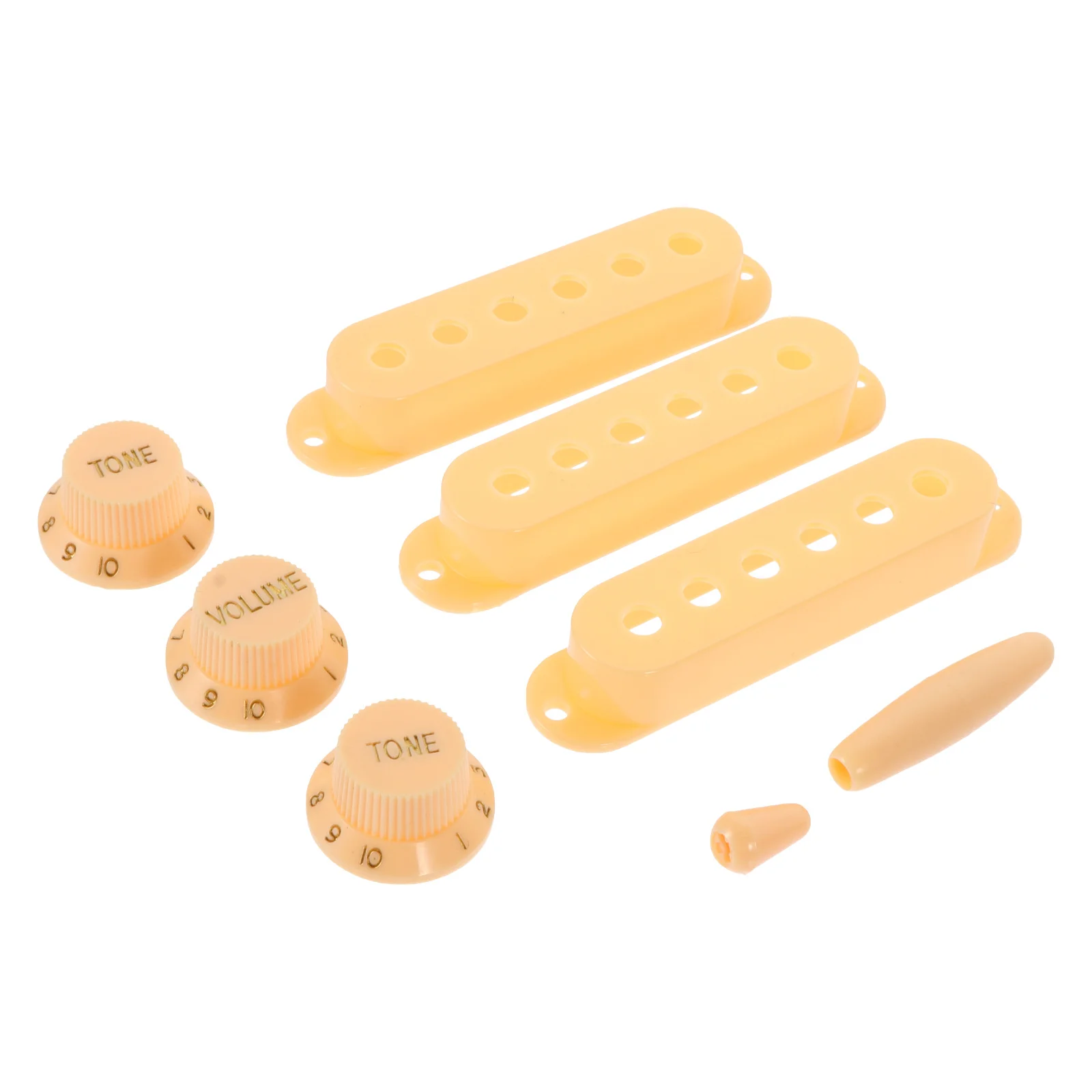 

1Set Guitar Pickup Covers Plastic Heavy Duty Protective Covers Suitable for Electric Guitar Humbucker Pickup Protector