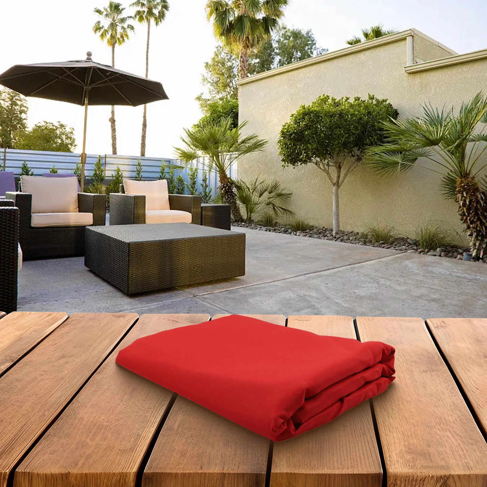 

Easy Install Garden Umbrella Rectangular Canopy 200 X 300 Cm Outdoor Shade Suitable For Outdoor Use Weather Resistant Fabric