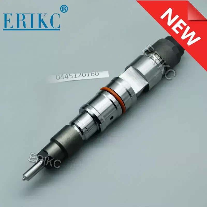 

ERIKC 0445 120 160 Common Rail Fuel Injector 0445120160 Diesel Pump Jet Inyector 0 445 120 160 for YUICHAI M60001112100A38