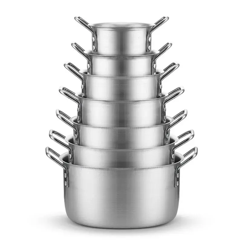7 Piece Heavy-Duty Non-Stick Aluminum Cookware Set, Compatible With Induction & Gas Stovetops