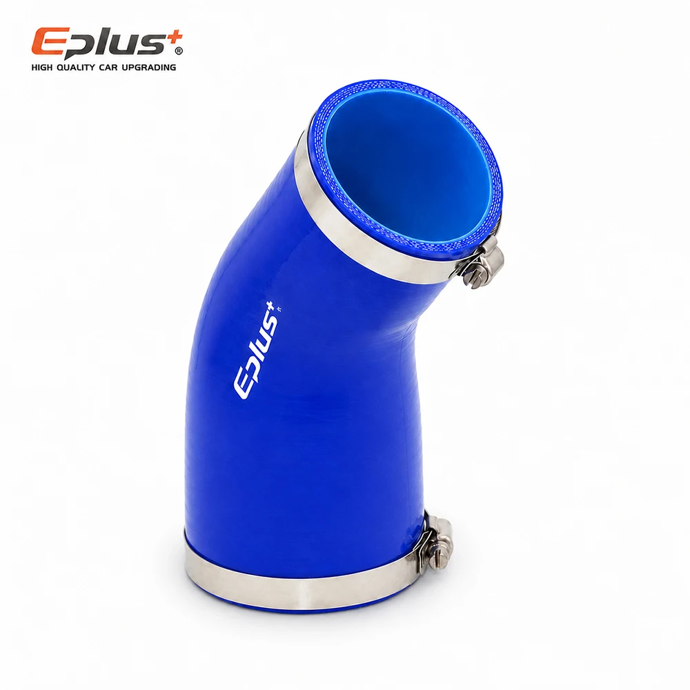 Blue Silicone Tubing 45 Degrees Reducer Hose Coupler Universal Car Intake Intercooler Turbo Pipe Adapter Silica Gel Connector