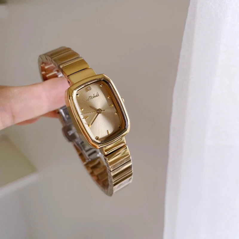 Classic trend women's watch elegant simple light luxury waterproof 2025 quartz watch birthday gift