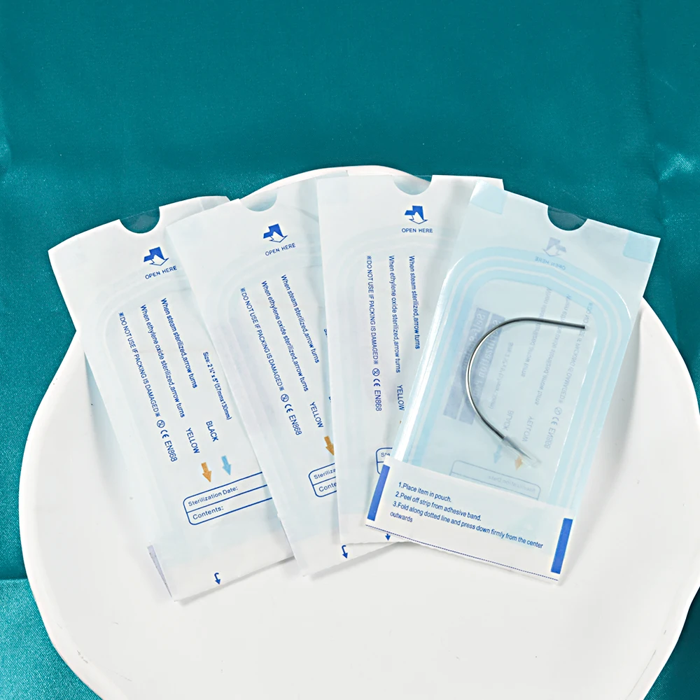Curved Needle with Disposable Sterile Package for Piercing