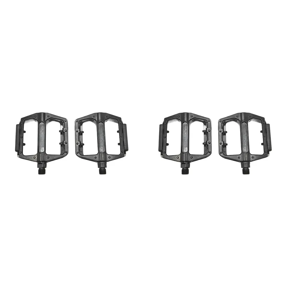 Lightweight Aluminum Pedals with Dual Bearings for Road and Mountain Bikes Meeting Standard 9/16 Inch Thread Requirements