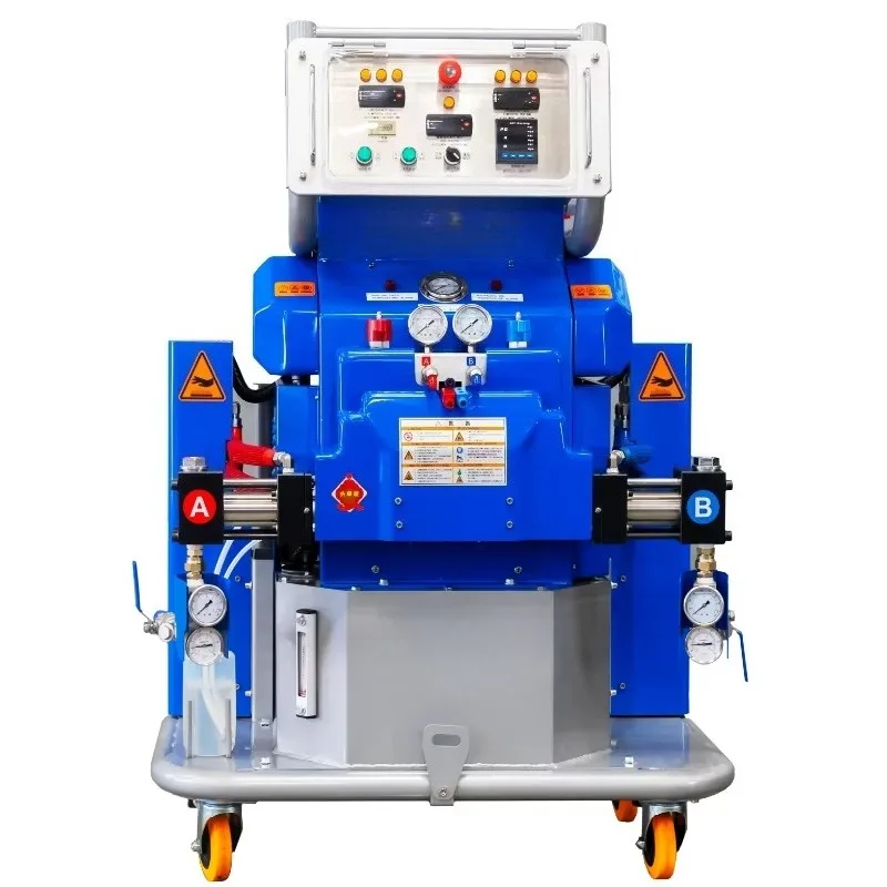 Upgraded 30kW Polyurethane and Polyurea Spray Coating Projecting Machine Sprayer with Pump & Motor High Productivity  p002