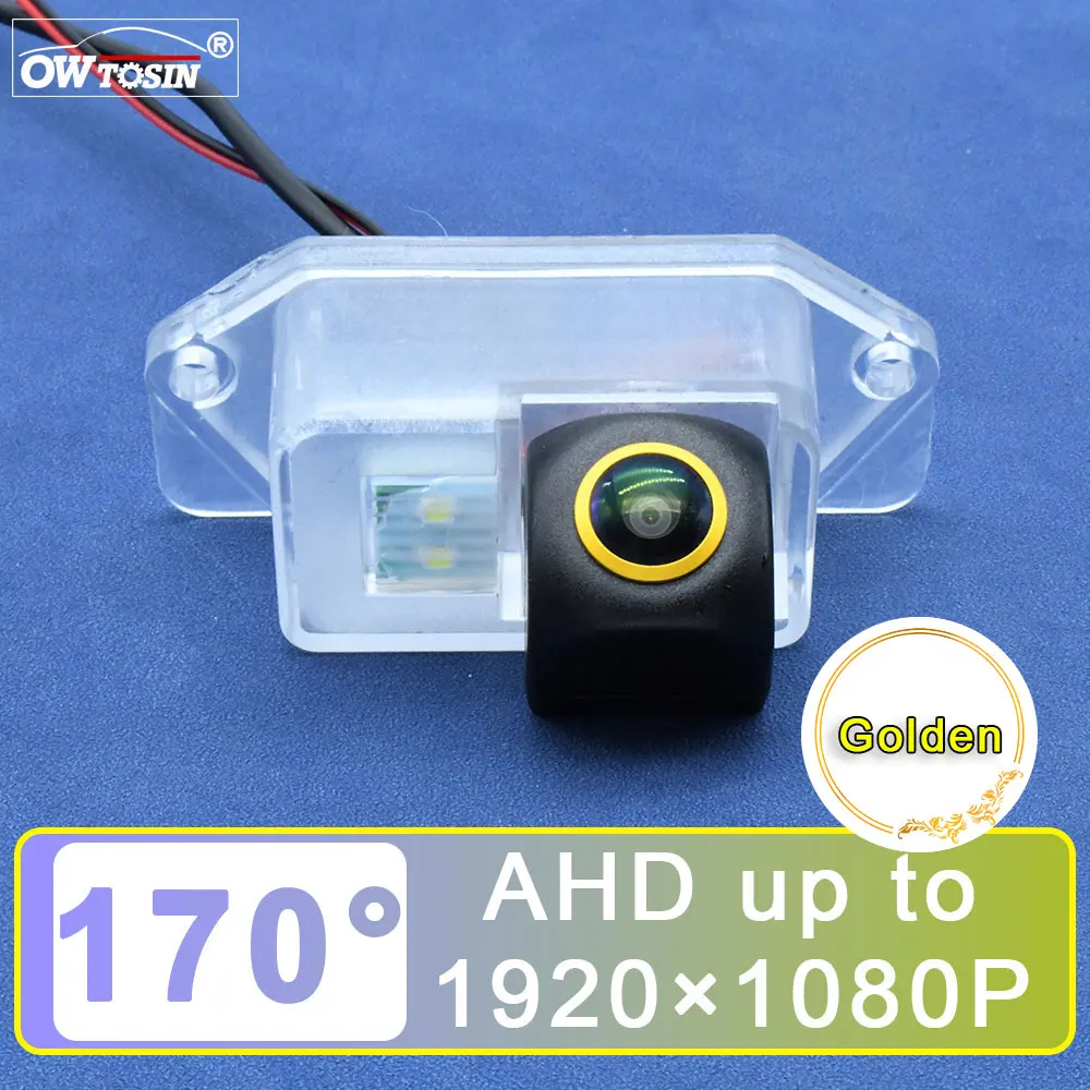 170° Golden Lens AHD 1080P Vehicle Car Rear View Camera For Volkswagen Mitsubishi Lancer sedan 2012 2013 2014 2015 Car Monitor