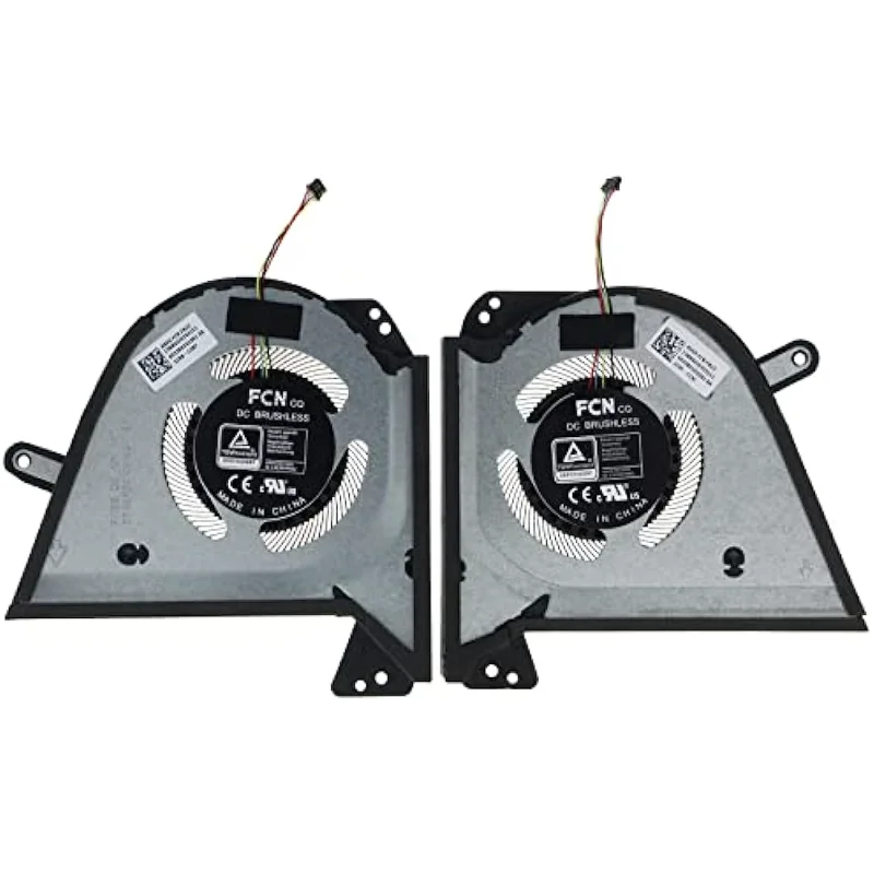 

CPU GPU Cooling Fan for ASUS Zephyrus G15 GA503QC GA503QE GA503QM GA503QR GA503QS M16 GU603HE GU603HM GU603HR 12V 1A