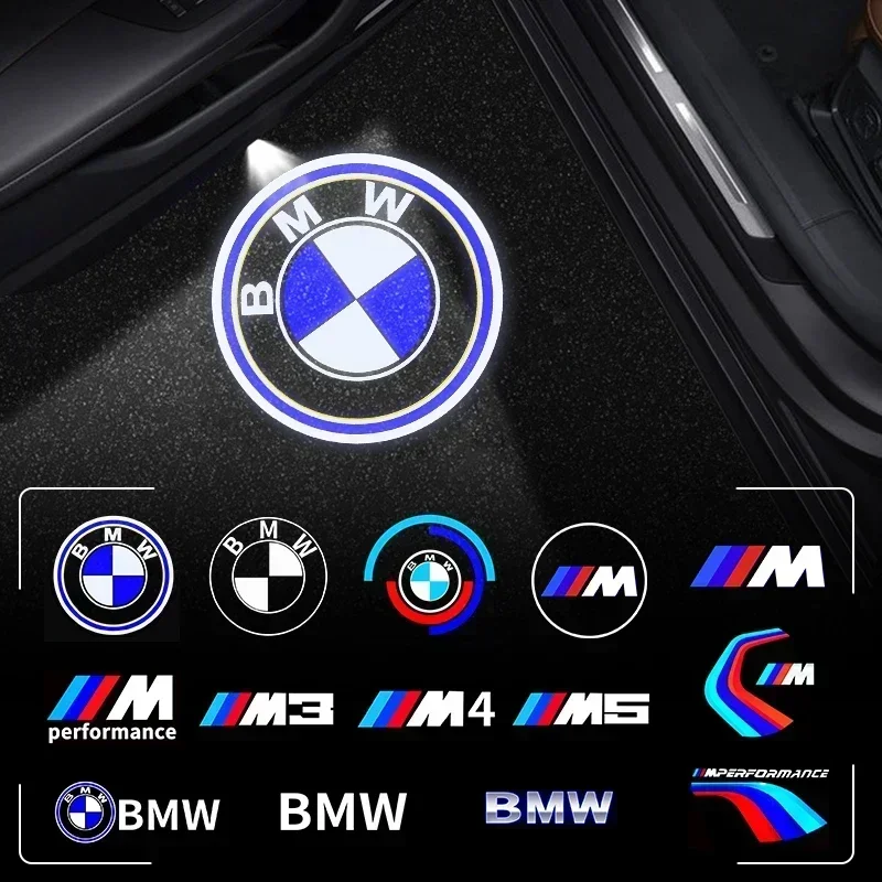 Для BMW 2 шт. светодиодный Стайлинг двери автомобиля Добро пожаловать свет Призрачная тень Логотип проектора Для BMW 7 5 3 серии E90 E92 M5 F15 F10 F30 E60 E65