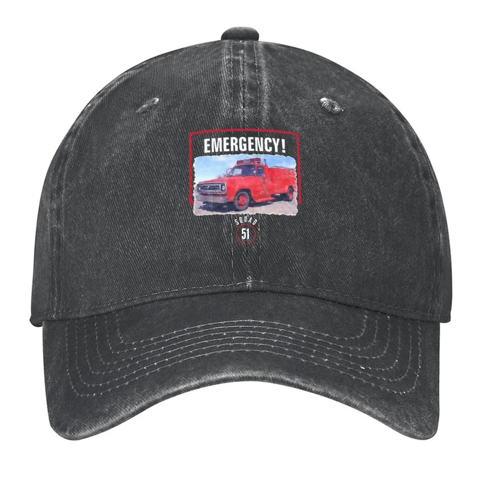 

Emergency Squad 51 Truck Baseball Cap golf hat genuine Anime Trucker Hat party Hat Women Caps Men's
