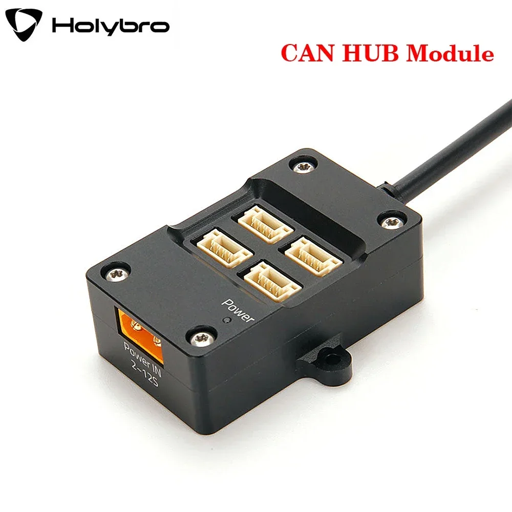 HolyBro CAN Hub 2-12S Powered CAN Port Expansion Module Output Voltage 5.2V±0.15V Developed for Various Flight Controllers