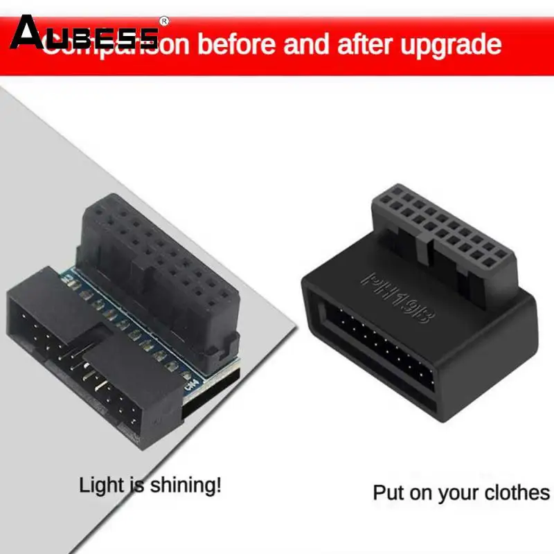 Connettori della scheda madre 1 adattatore Neat Routing segnale ad alta velocità supporto per trasmissione senza perdita adattatori per trasmissione dati